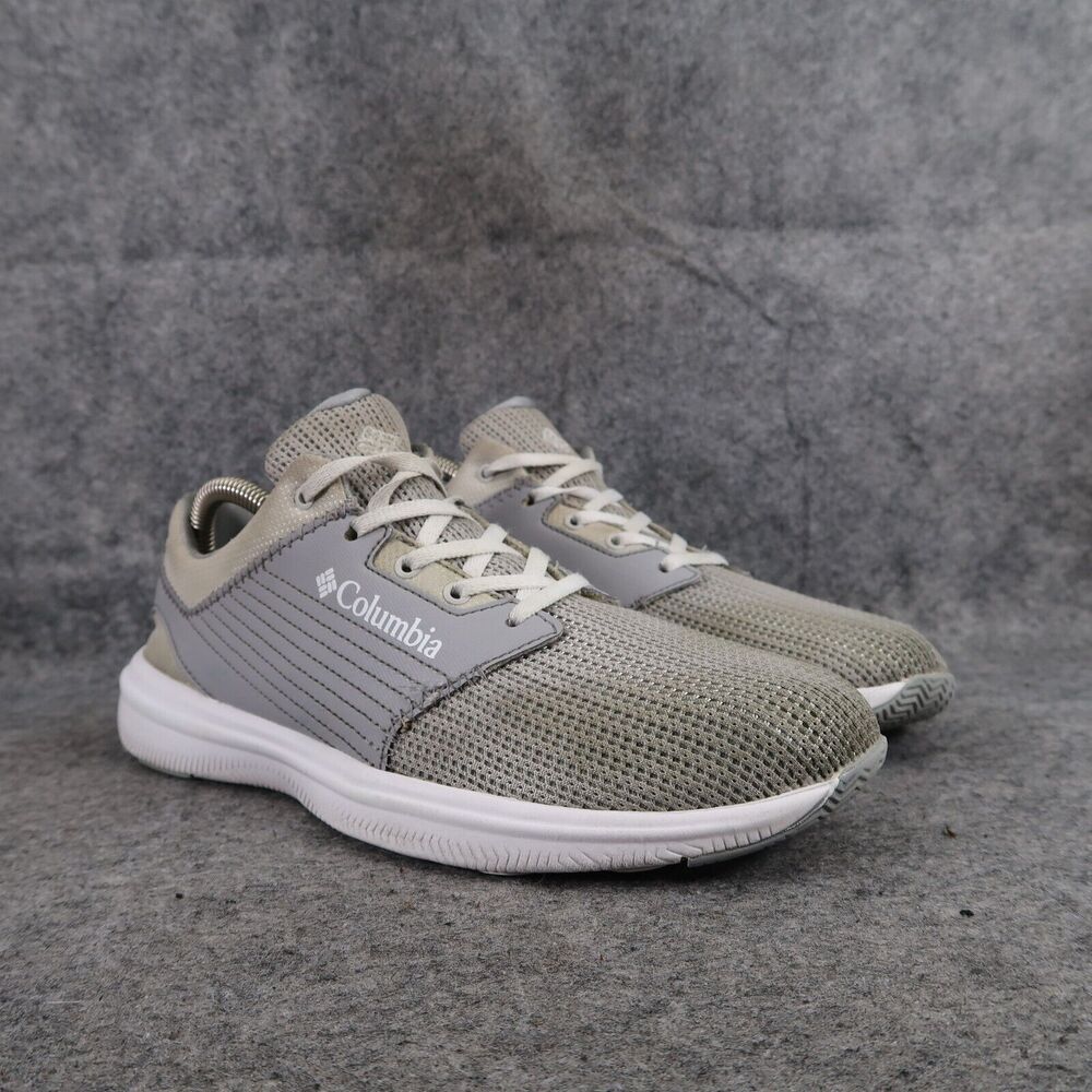 Columbia Shoes Womens 9 Athletic Trainers Lifestyle Comfort Active Outdoor Grey - Picture 1 of 14